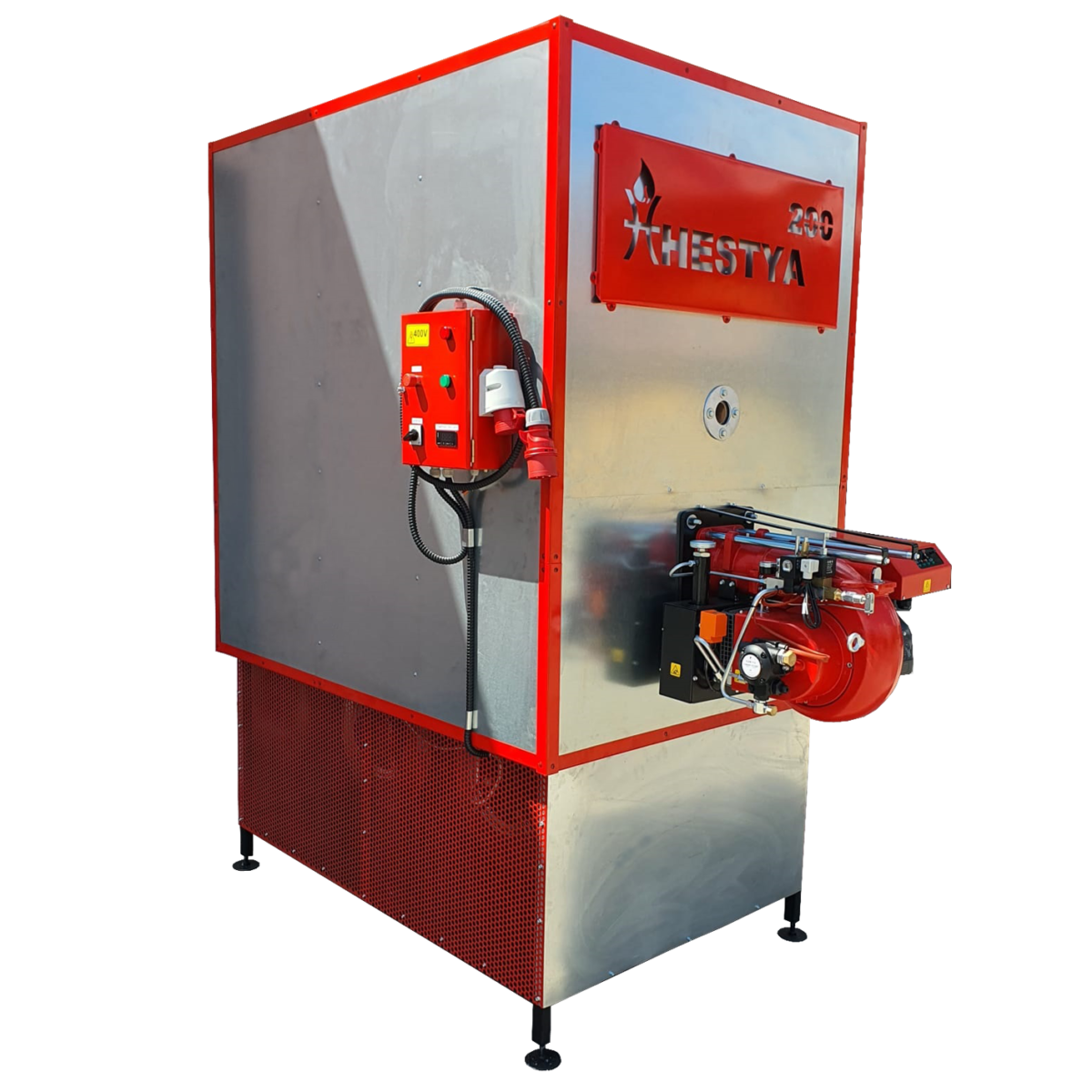 Generatoare aer cald pe combustibil clu ulei uzat 200kw