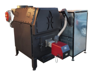 Generator aer cald pe peleti Hestya 100 kW